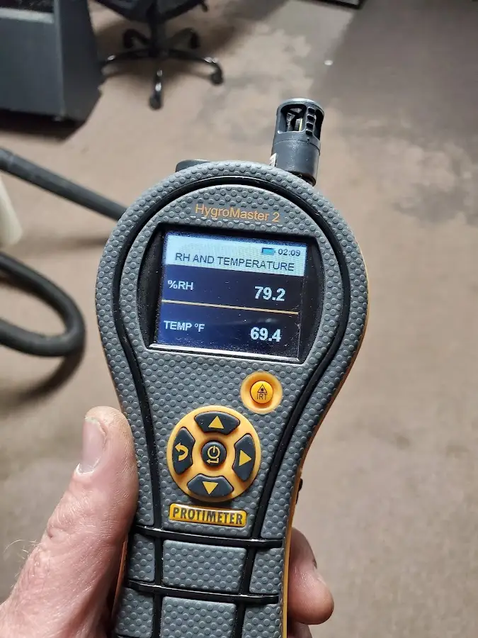 Moisture meter humidity assessment for Fire & Smoke Damage Restoration in Abbeville