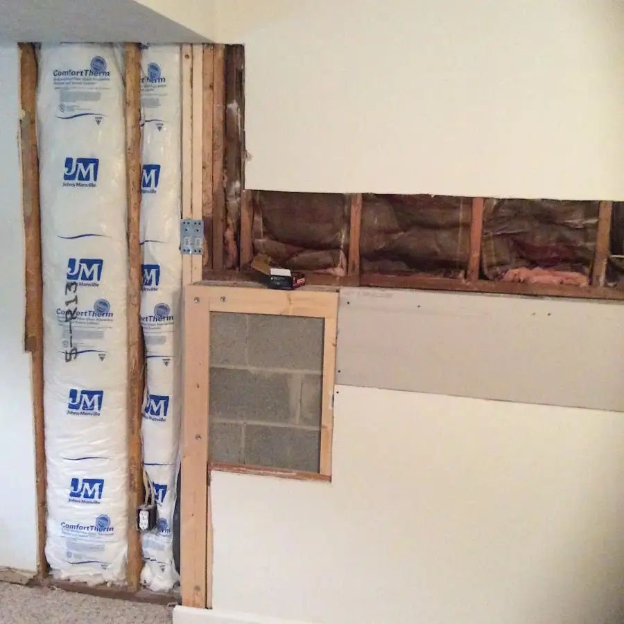 Wall insulation replacement during Contents Cleaning & Restoration in Abbeville